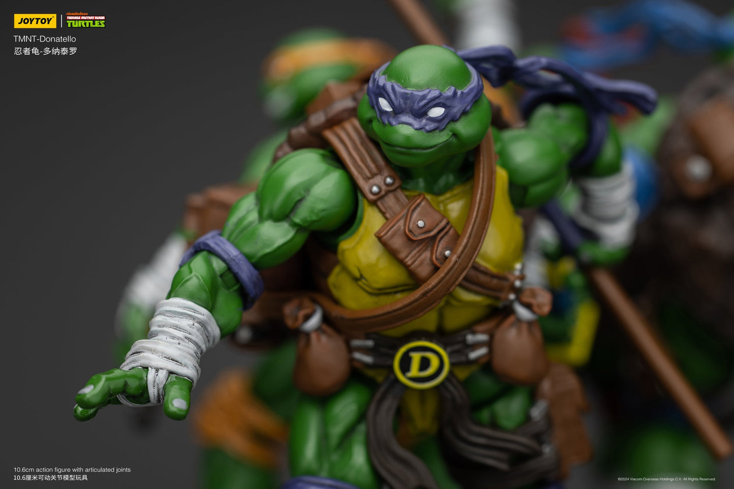 (Pre-order) Joy Toy TMNT Ninja Turtle 1/18 Scale Donatello