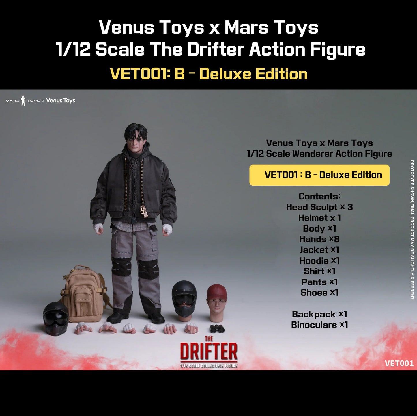 (Pre-order) Mars Toys x Venus Toys 1/12 The Drifter Deluxe
