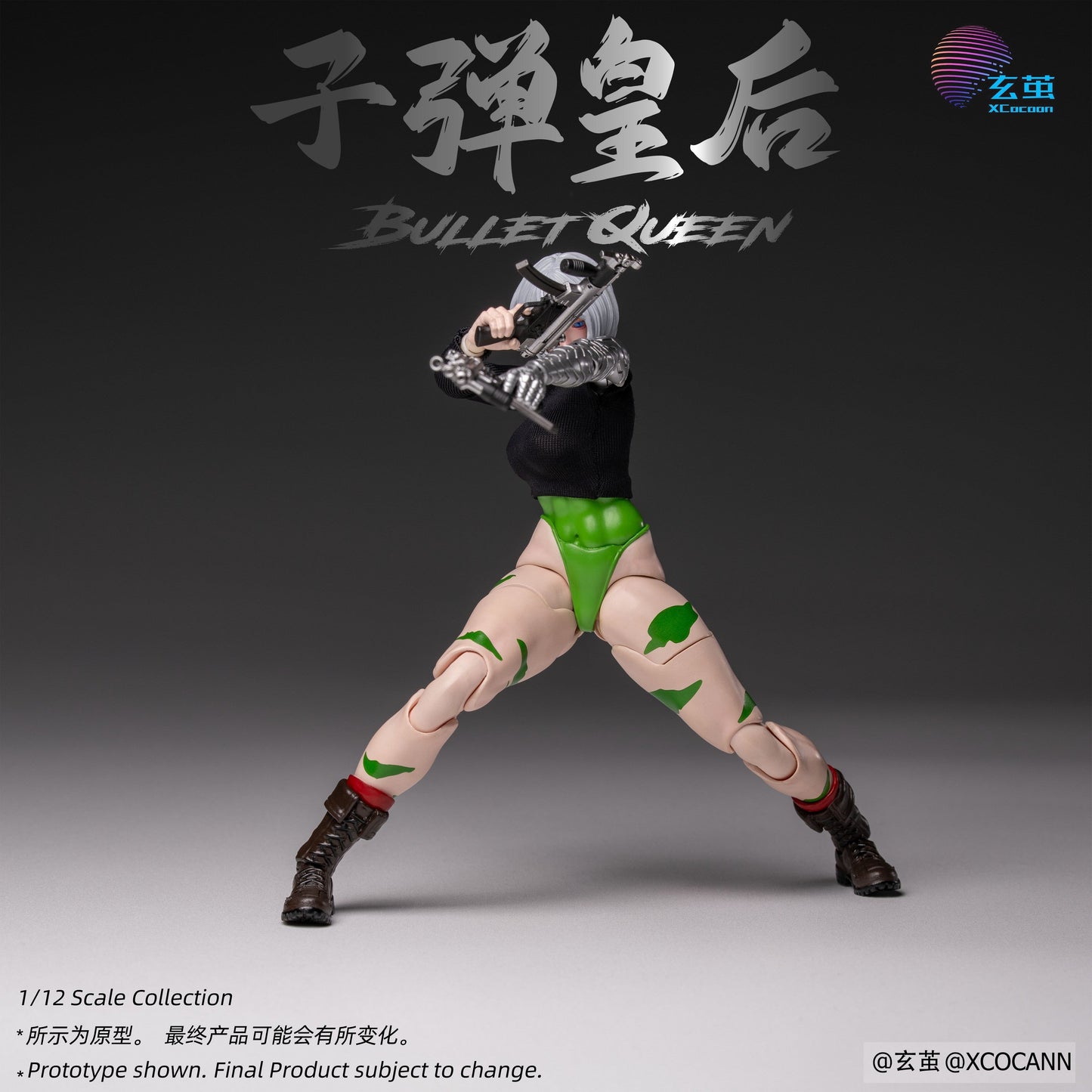 (Pre-order) Xocann studio 1/12 Cyberpunk fighters Bullet Queen Deluxe