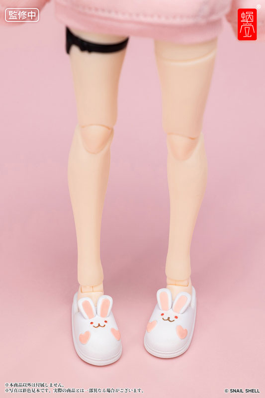 Snail Shell Pink Accessory Set Bunny Outfit Slippers