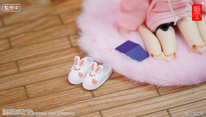 Snail Shell Pink Accessory Set Bunny Outfit Slippers