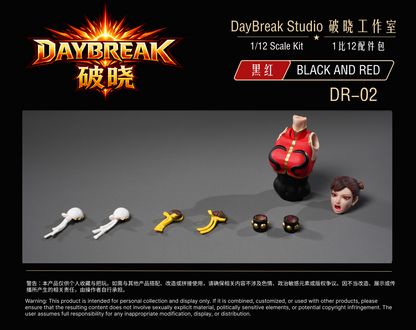 (Preorder) Xcocann Cyberpunk Fighters Club CFC03 Blazing Rose & CFC04 Shadow Princess with DR-01 DR-02 Kits 1/12 action figure