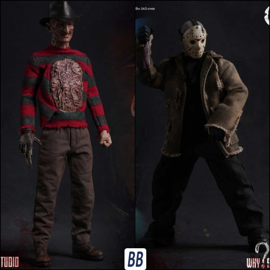 (Pre-order) Why Studio Set of Freddy and Jason 1/6 Scale Figure