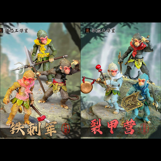 (Pre-order) Fury Toys Monkey King Sunwukong's Little Monkey Soldiers Deluxe Set