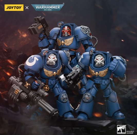 (Pre-order) Joy Toy Warhammer 40K Ultramarines Terminator Squad of 3