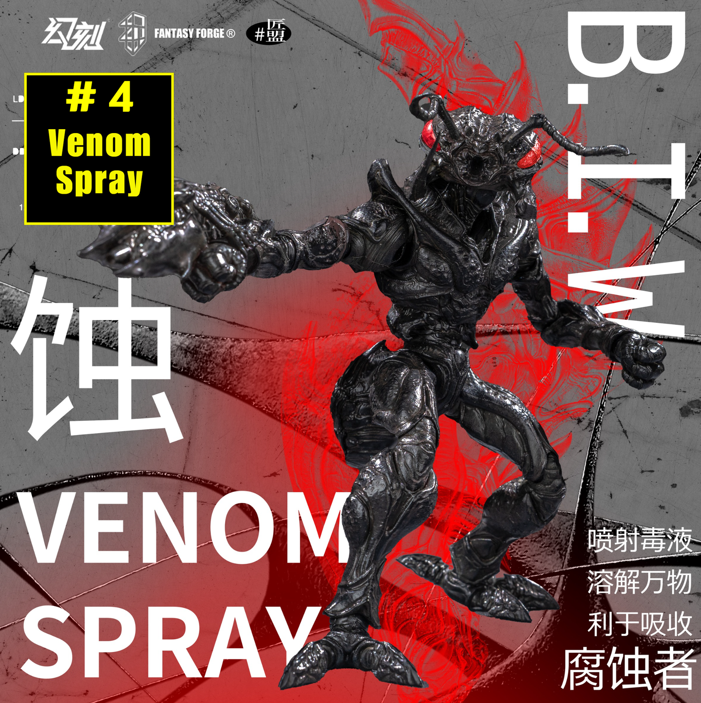 (Preorder) Havoc Studio x Maestro Union B.I.W Bio-Insect Weapon Ant Army 1/12 blind box action figure