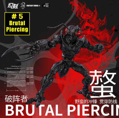 (Preorder) Havoc Studio x Maestro Union B.I.W Bio-Insect Weapon Ant Army 1/12 blind box action figure