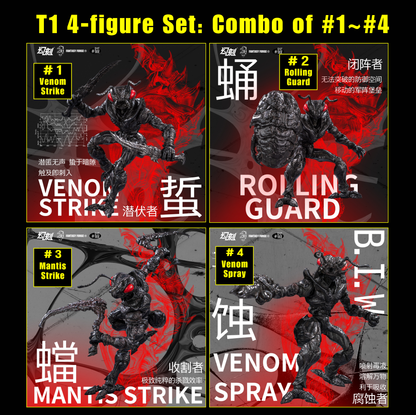 (Preorder) Havoc Studio x Maestro Union B.I.W Bio-Insect Weapon Ant Army 1/12 blind box action figure