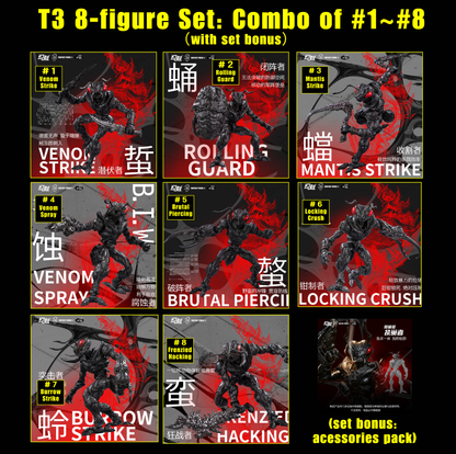 (Preorder) Havoc Studio x Maestro Union B.I.W Bio-Insect Weapon Ant Army 1/12 blind box action figure