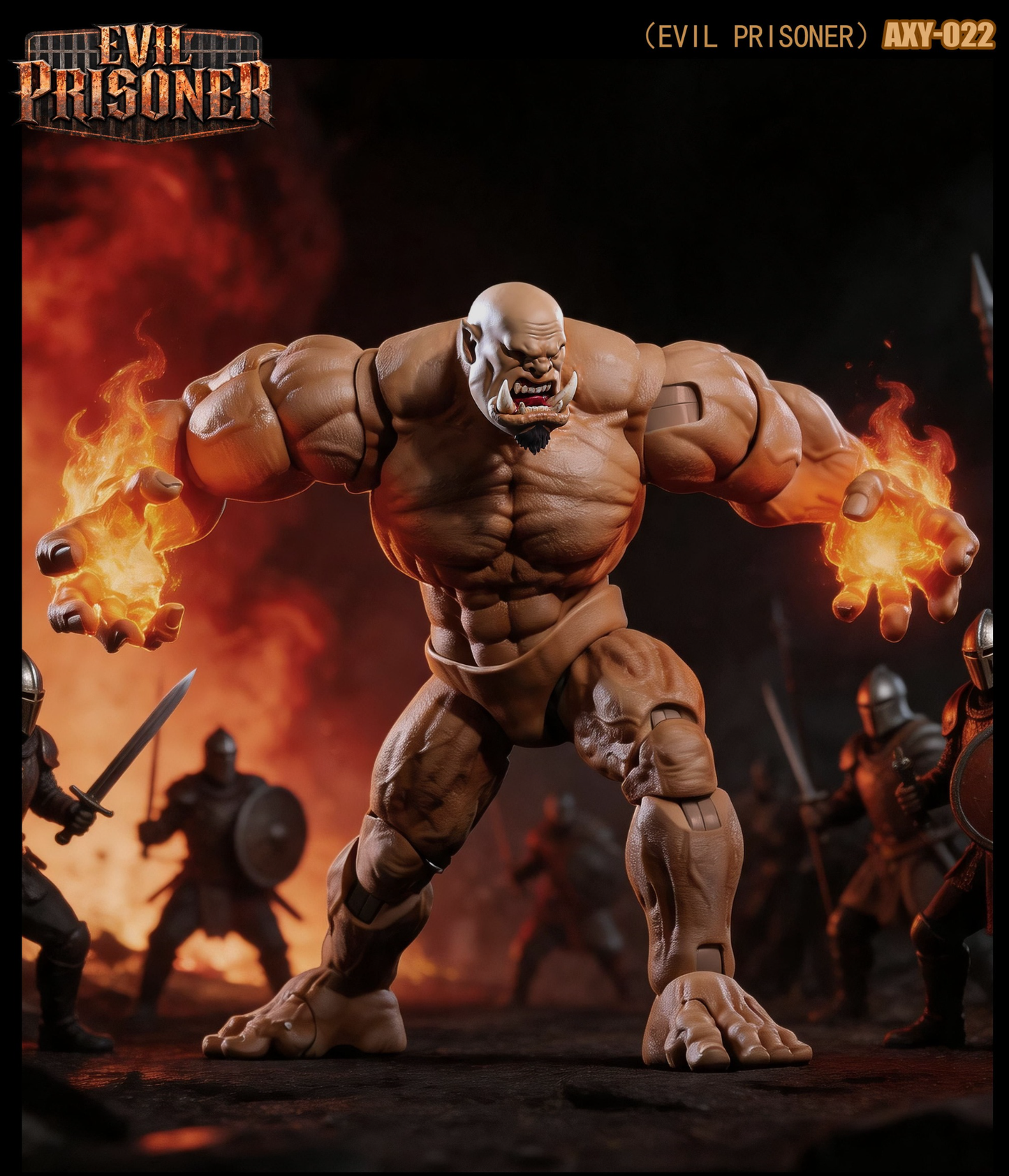 (Preorder) Axytoys AXY-022 & AXY-023 Evil Prisoner 1/12 9in action figure
