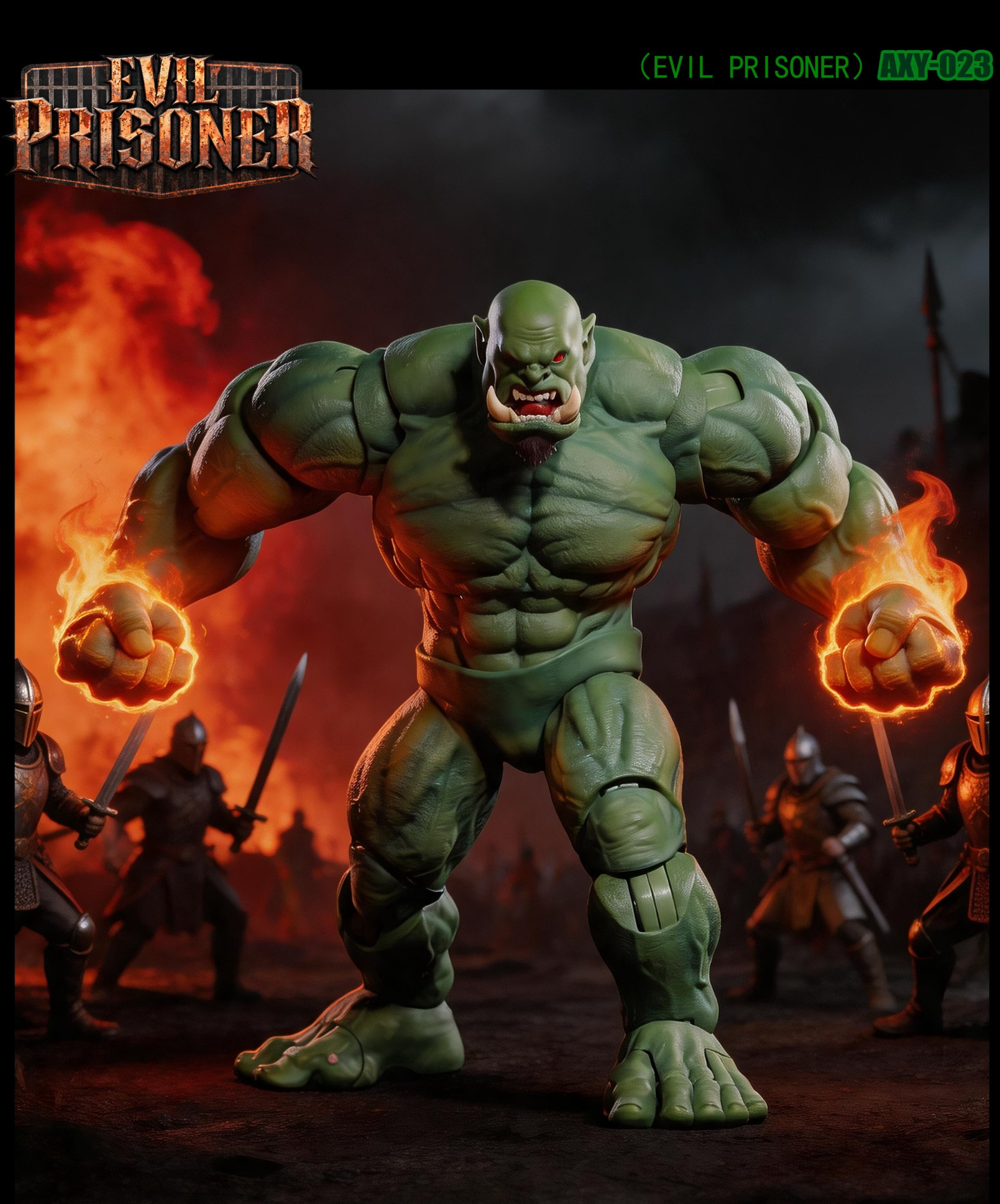(Preorder) Axytoys AXY-022 & AXY-023 Evil Prisoner 1/12 9in action figure