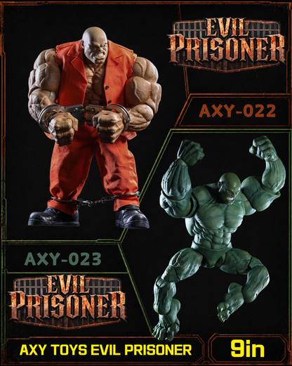 (Preorder) Axytoys AXY-022 & AXY-023 Evil Prisoner 1/12 9in action figure