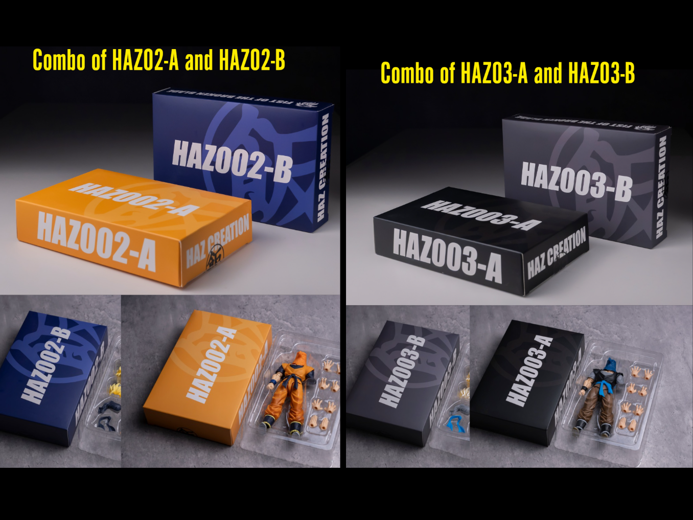 HAZ Studio One-Armed Demon Hawk HAZ02 & HAZ03 1/12 action figure