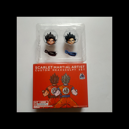 Demoniacal Fit Custom Headsculpt set for Scarlet Martial Artist & SHF Goku