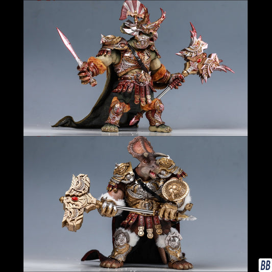 (Pre-order) Axytoys Dino battlefield King of Triceratops set of 2 (018+019 figure)