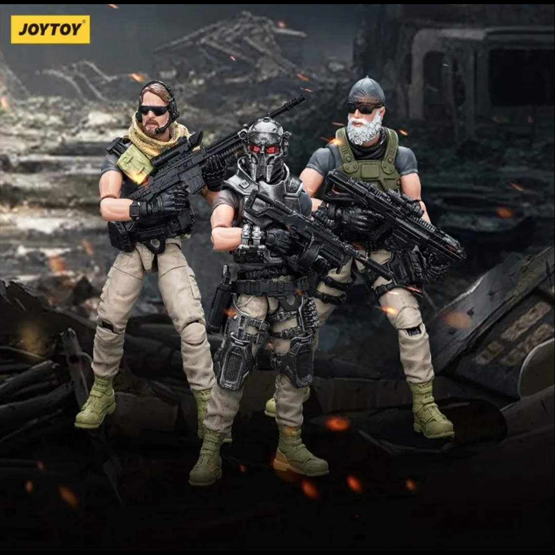 (Pre-order) Joy Toy Military Figures Sack Mercenaries Set of 3