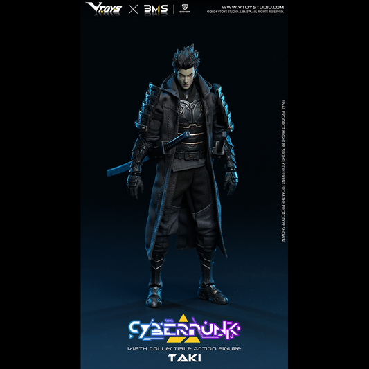 VTOYS X BMS X CF Cyberpunk Robin series is under the Cyberpunk product line, which is well-known for its highly-poseable 1/12th scale figures, detailed sculpt, and tailor-made outfits to capture the memorable appearance as seen in the original&nbsp; series.