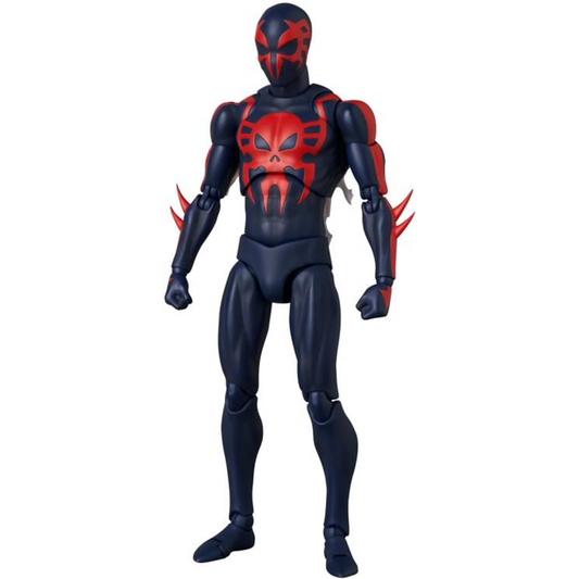 From the far flung future of 2099 comes the next entry in the popular MAFEX series: Spider-Man 2099! This futuristic superhero features premium articulation and detail lifted straight from the comic book series. Don't miss out on this web-swinging Spider-Man 2099 comic figure and order yours today!