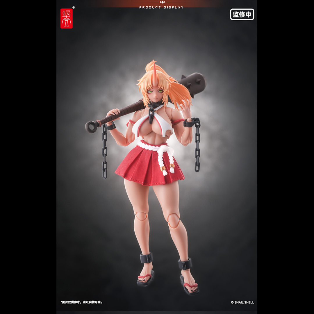 (Pre-order) SnailShell 1/12 Oni Miko Second Daughter Momiji figure