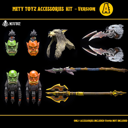 (Pre-order) Mety Toyz Orc Accessories Kit Version A