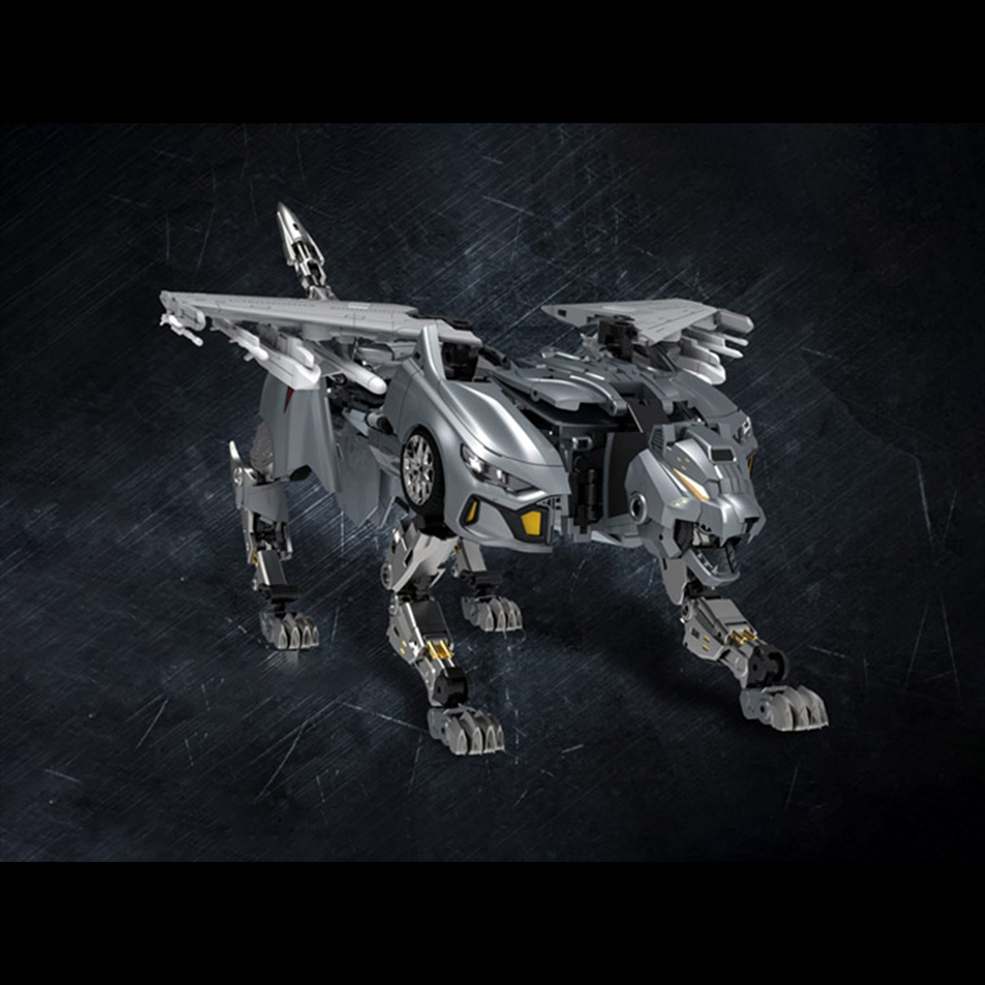 Cang-Toys' new converting figure, Huntpow, has 3 different modes that it can be displayed as! Between beast, vehicle, and jet, this third-party figure has tons of playability, is highly detailed and contains articulation when in beast mode.