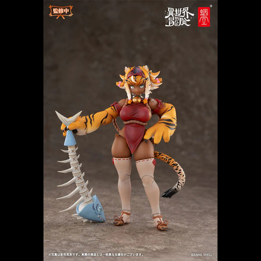 (Pre-order) Snail Shell Garu The Tiger Warrior Girl 1/12 Figure