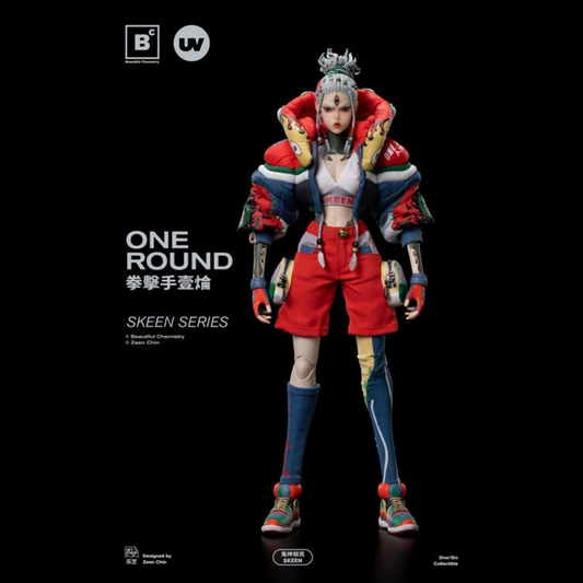 Created and designed by Zeen Chin comes the next addition to the Skeen Series from Beautiful Chemistry and Underverse, the boxer One Round. This 1/6 scale figure features stylish boxer design that features over 25 points of articulation. The figure comes with additional accessories and parts to help customize your figure. Don't miss out on adding this unique and highly detailed figure to your collection!