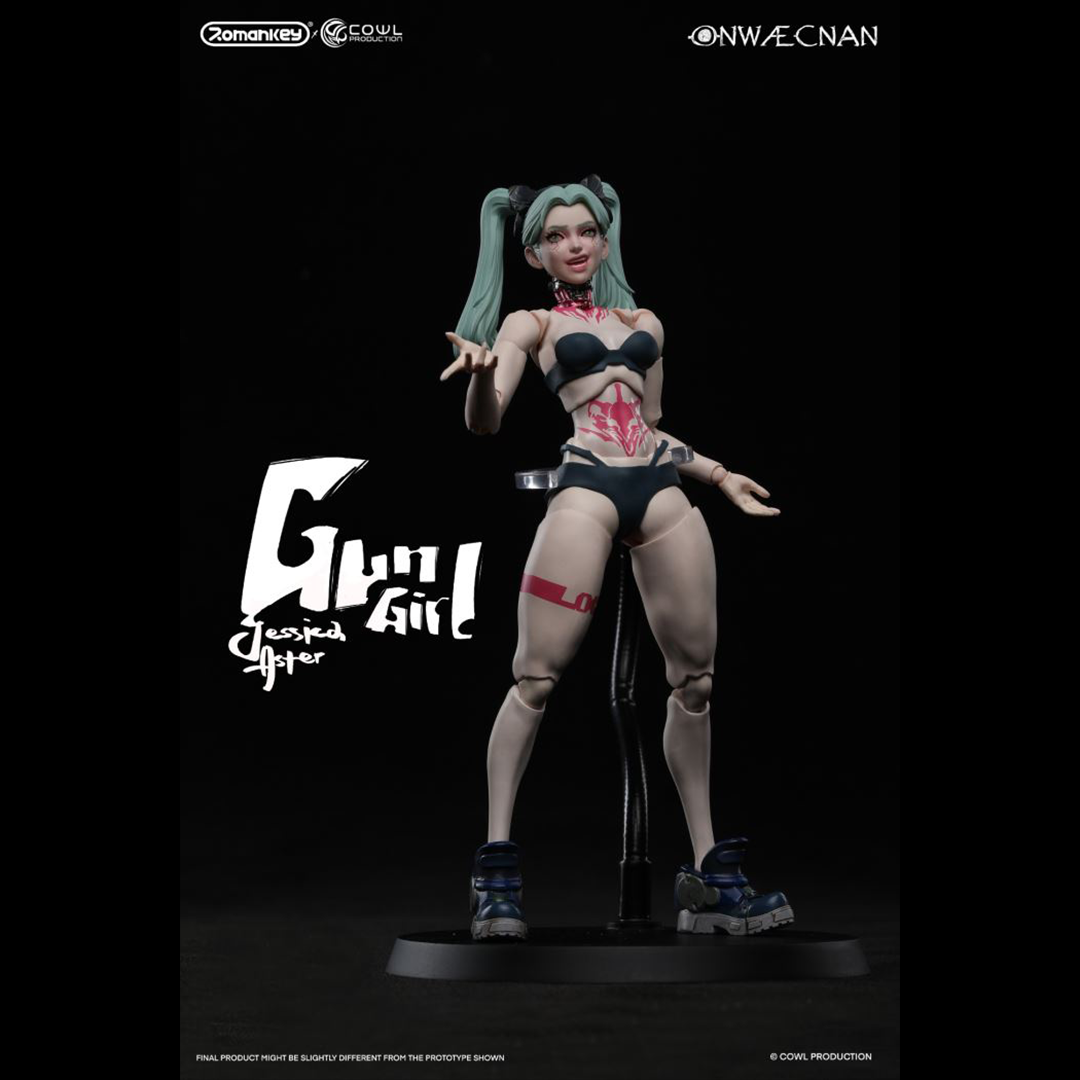 (Pre-order) Romankey X Cowl 1/12 Gun Girl Jessica Aster Regular Ver.