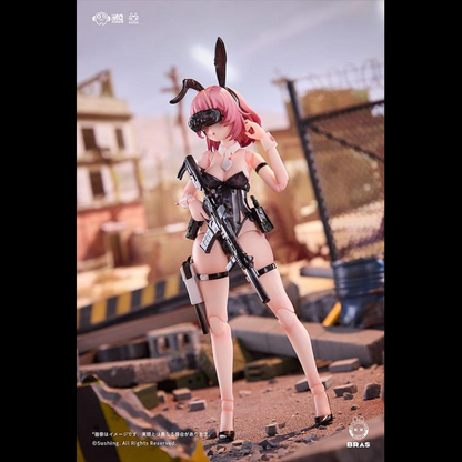 Add a new Bunny Rapid Action Squad protector to your figure collection with the Commando Belka 1/12 scale action figure by Sushing. This figure is over 6 inches tall and is fully articulated to allow for a variety of fun poses with the character. Belka also comes with additional parts and accessories allowing you to customize the figure how you want. Be sure to add this figure to your collection!