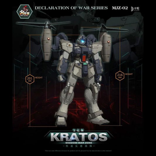 Reinforcements are on the way! Hot General is proud to present a new entry in their dynamic mecha line of figures: Shadow War Zone! It features premium detail and articulation and includes several weapons and accessories for a wide variety of display options. Don't miss out on this awesome figure and order yours today!