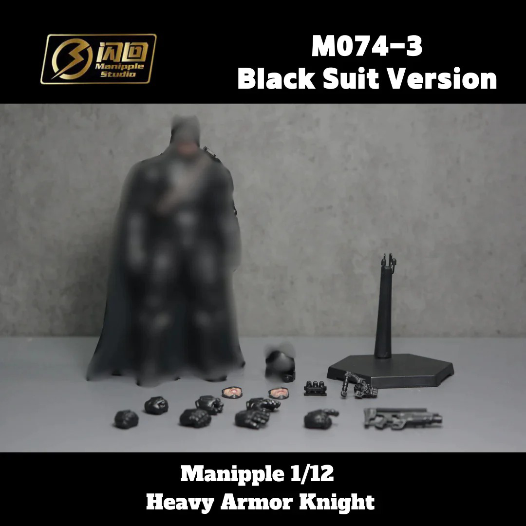 (Pre-order) Manipple studio 1/12 Heavy Armor Knight Black suit Ver.