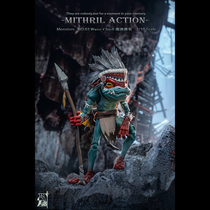 (Pre-order) Mithril Action 1/10 Monsters 03 Wave Chief