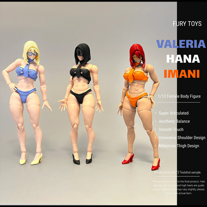 (Pre-order) Fury Toys 1/12 Female Body figure