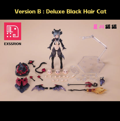 (Pre-order) Exssrion Studio 1/12 Hoshikawa Cat Deluxe Black hair