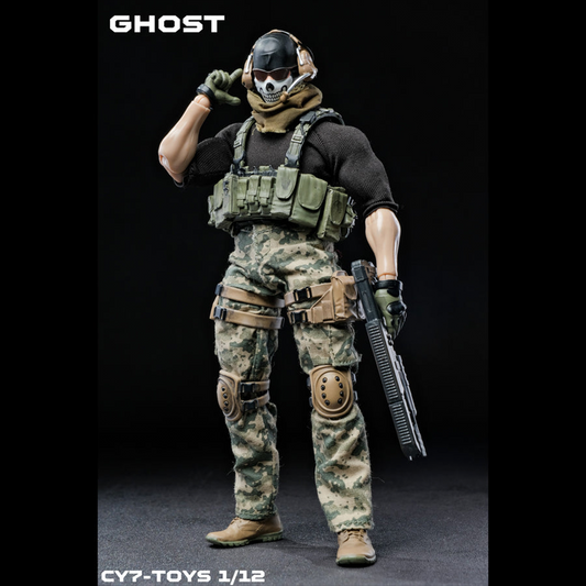 (Pre-order) CY7 Toys 1/12 Ghost Soldier Figure