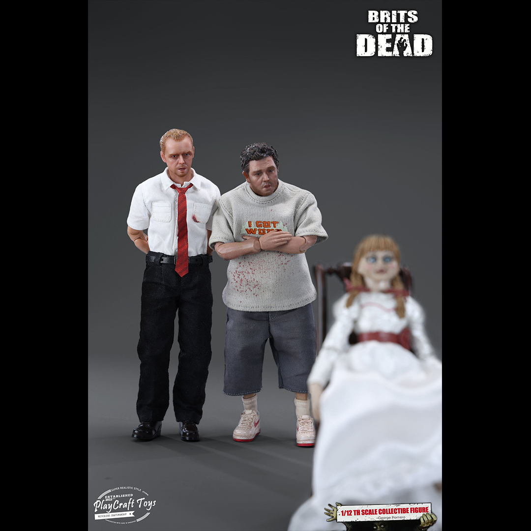 (Pre-order) Play Craft Toys 1/12 Zombie Slim Zombie Fat Action Figure Set