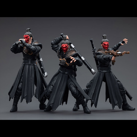 Joy Toy brings to the table a new series of figures, inspired after the Dark Source brand. These highly detailed 1/18 scale figures stand just under 4 inches tall and come equipped with an arsenal of interchangeable parts and weapons.