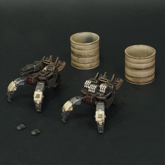 The Sand Laevis DD5s is a transformable drone with the ability to switch between remote control or intelligent exploration modes, and has both compact and expanded forms. In compact form, it has the ability to travel speedily by rolling in a barrel shape and can cover mines or traps on the road, thereby opening up a safe route for the convoy.