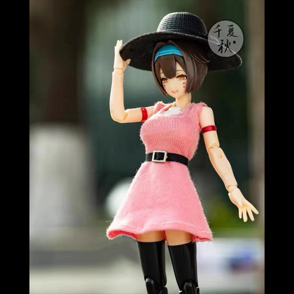 AC Chinatsuaki Armored girls Accessory Summer Dress + Hat