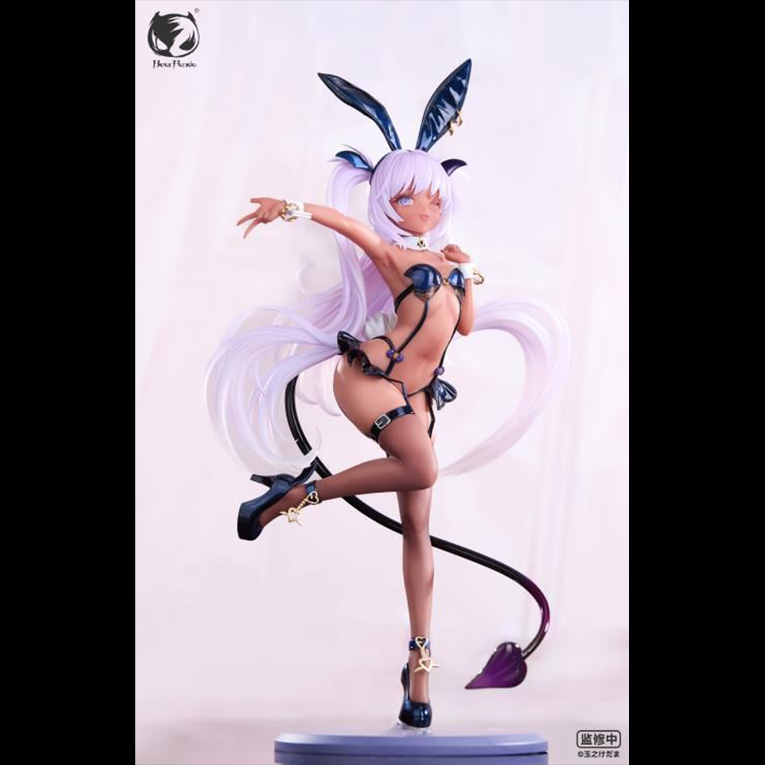 Based on the illustration by Illustrator Tamano Kedama comes the Kulomu 1/6 scale figure by BearPanda! This figure is around 10 inches tall and dislays the character in a revealing dark blue bunny outfit as she strikes a popular pose with a wink, while her hair flows behind her. Don't miss out on adding this figure to your collection!