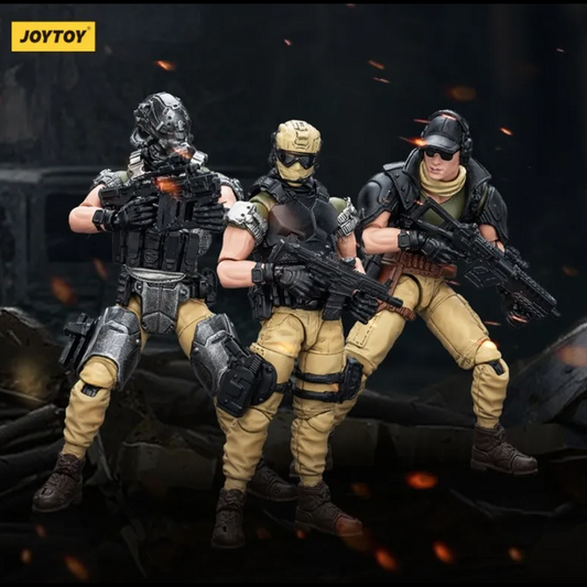 (Pre-order) Joy Toy Military Figures Kina Mercenaries Set of 3