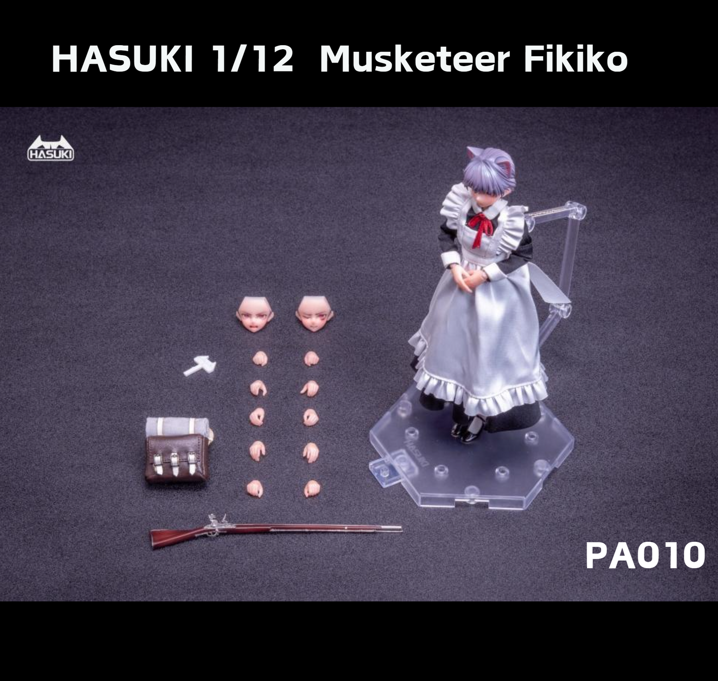 (Pre-order) Hasuki 1/12 Musketeer Fikiko PA010 Action Figure