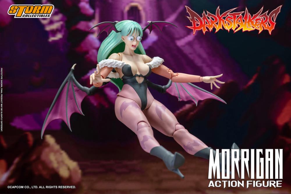 Morrigan is a succubus and the head of house Aensland, a ruling-class family of the Makai Kingdom. Despite being a soul-consuming demon, Morrigan is a benevolent ruler. She will do anything to protect her homeland and views Ultron Sigma as its ultimate threat. Morrigan has chosen to ally herself with the resistance. Some are wary about partnering with her, but she has taken a liking to Ghost Rider, the ultimate supernatural enforcer, conveniently neutralizing any threat she poses. 