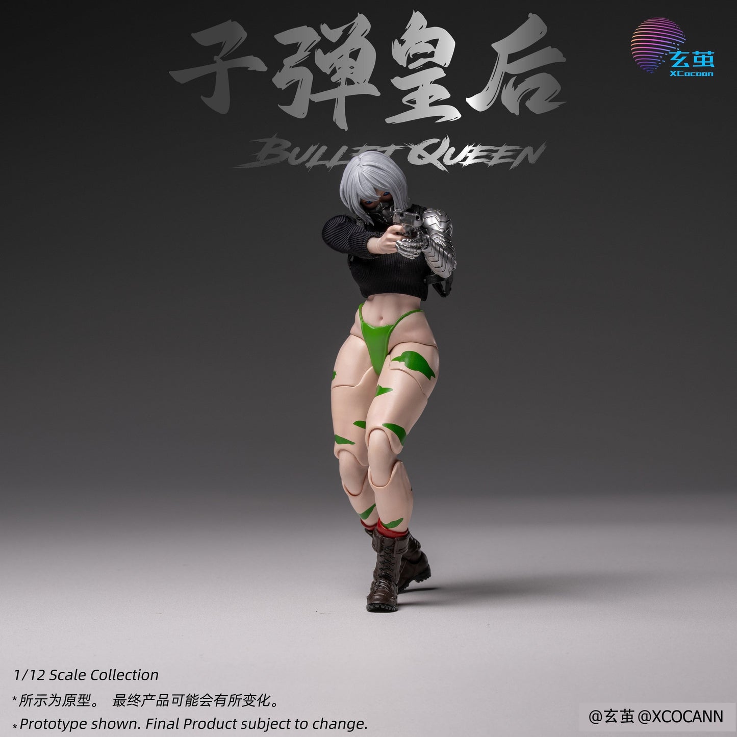 (Pre-order) Xocann studio 1/12 Cyberpunk fighters Bullet Queen Deluxe
