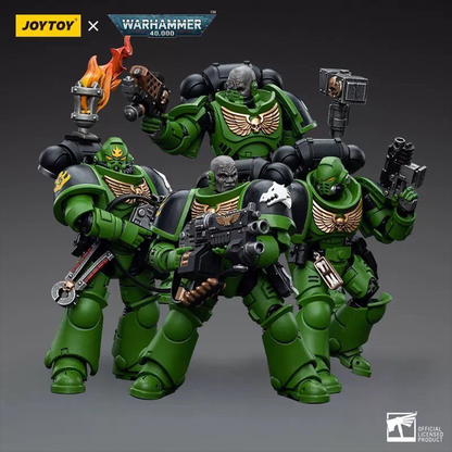 Joy Toy Warhammer 40k Salamanders Intercessors Set of 4