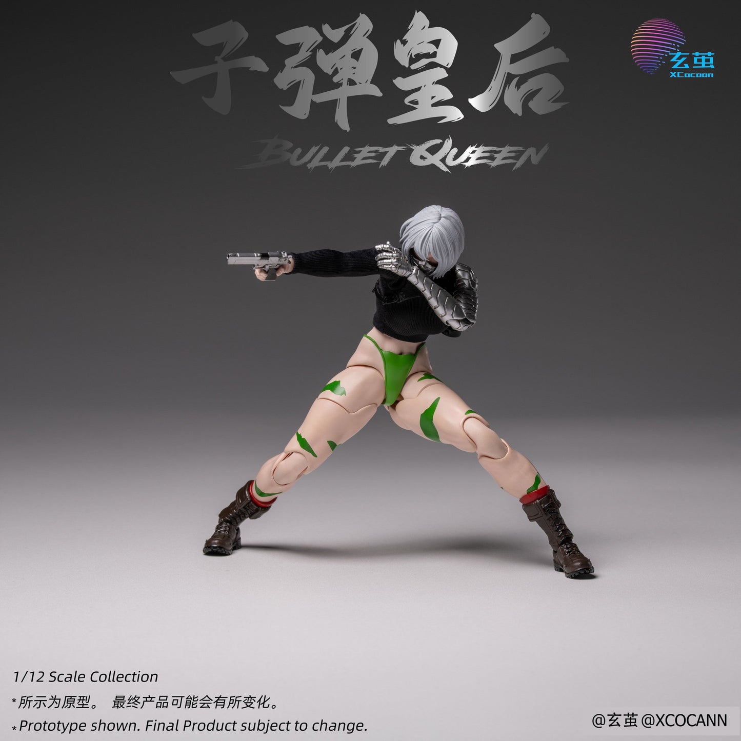 (Pre-order) Xocann studio 1/12 Cyberpunk fighters Bullet Queen Deluxe