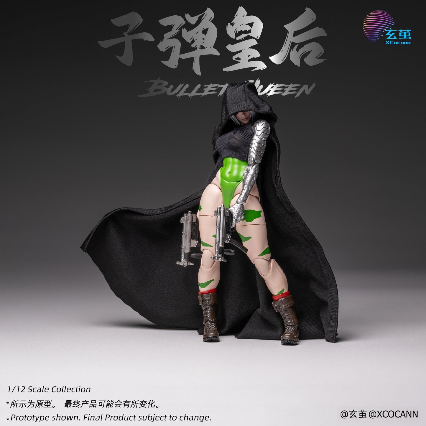 (Pre-order) Xocann studio 1/12 Cyberpunk fighters Bullet Queen Deluxe