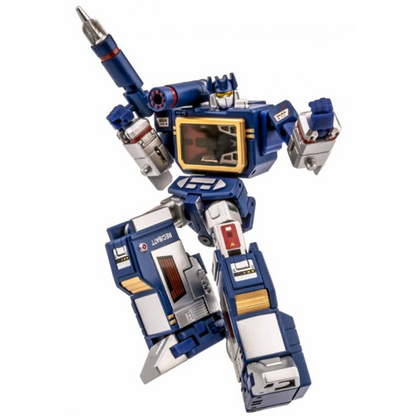 From Newage comes the H21EX Scaramanga action figure, which features multiple points of articulation and converts from a robot to a cassette mode. The figure comes with interchangeable parts and accessories to make the figure stand out from the rest of your collection!