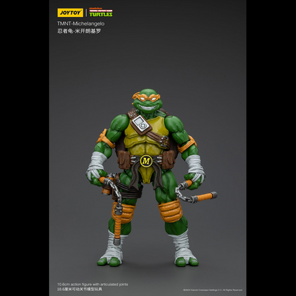 (Pre-order) Joy Toy TMNT Ninja Turtle 1/18 Scale Michelangelo