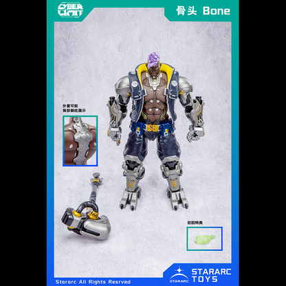 (Pre-order) StarArc Toys 1/12 Cyber Limit Bone Action Figure